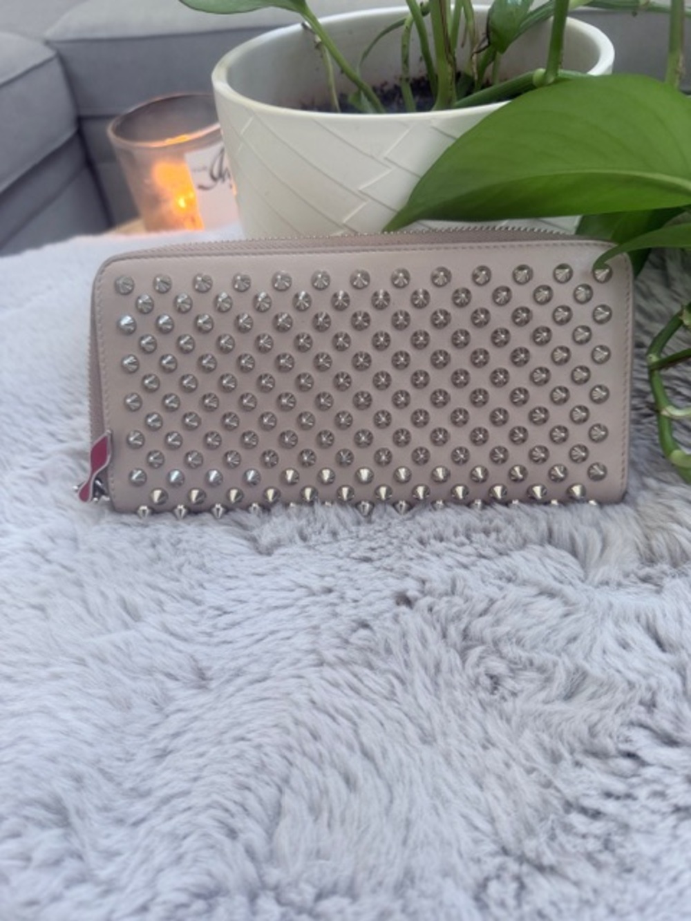 Christian Louboutin Panettone zip-around wallet - Picture 2 of 6